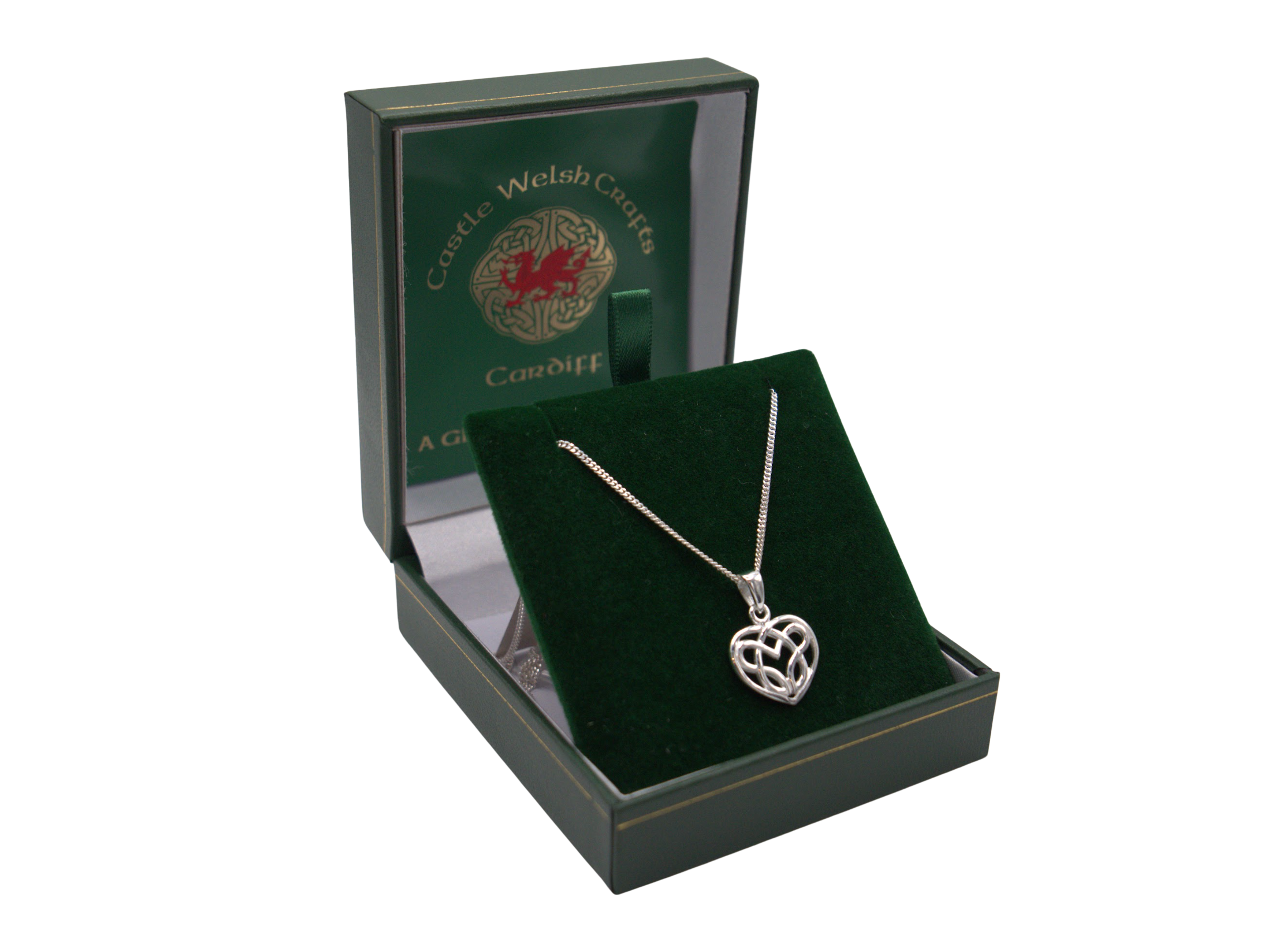 Celtic Heart Knot Necklace