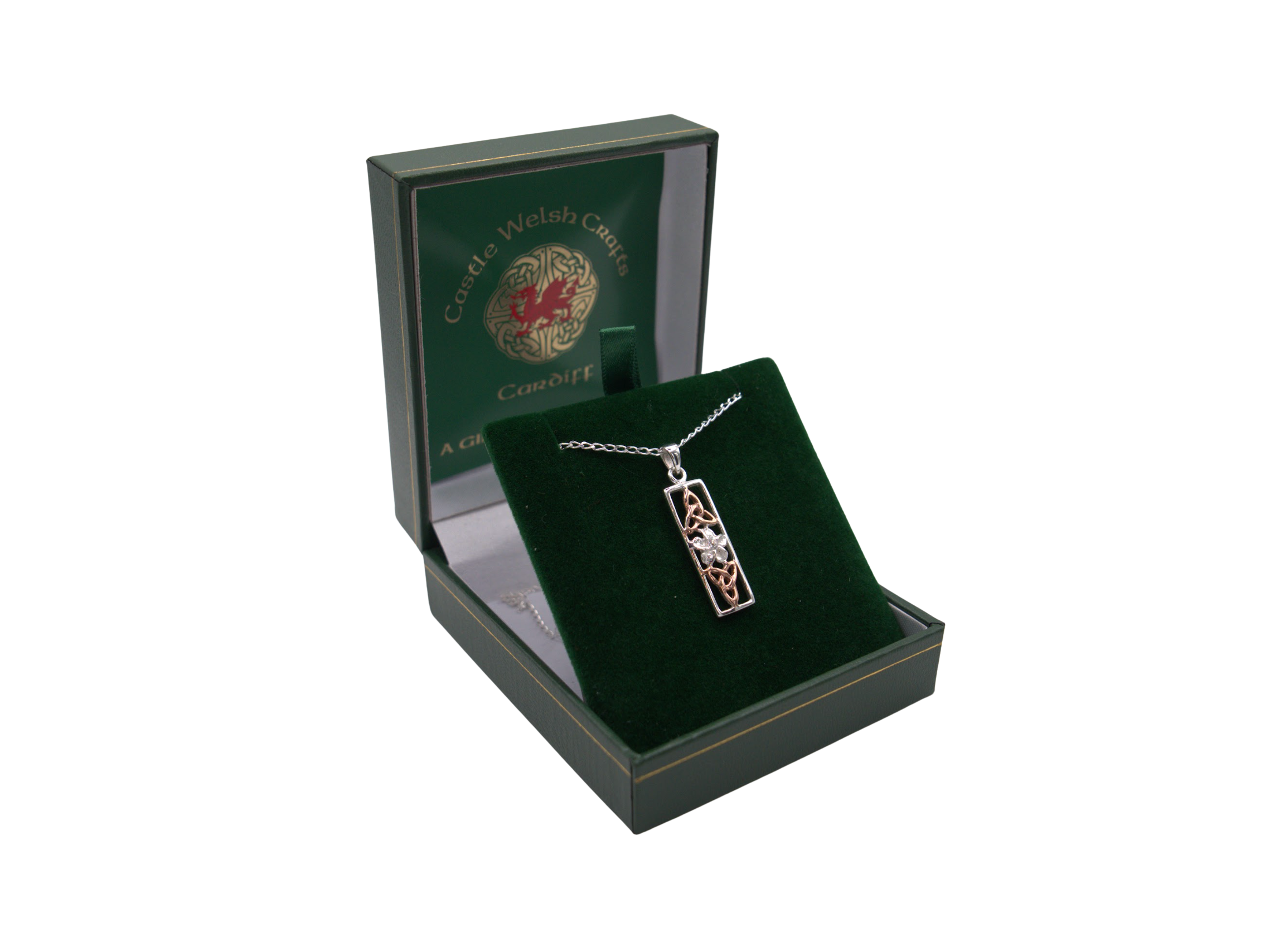 Celtic Knot & Daffodil Necklace