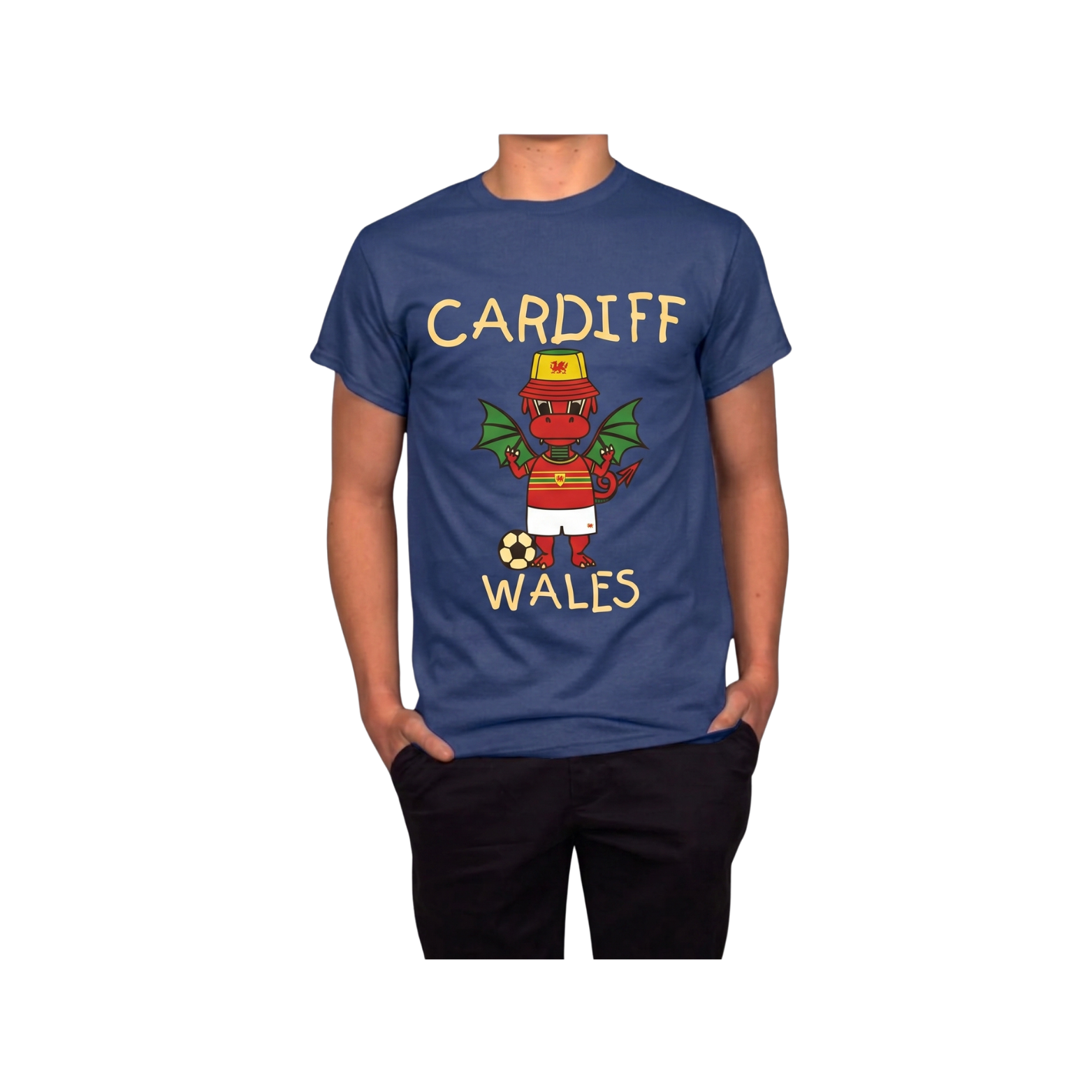 Cardiff Wales Sports Top (Football & Rugby)