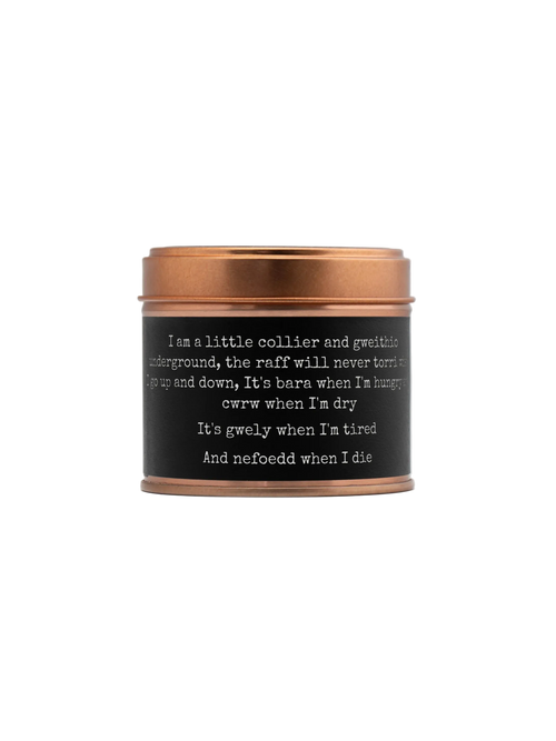 Coal Welsh Candle