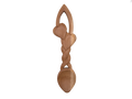 Traditional Two Hearts Twist Welsh Love Spoon