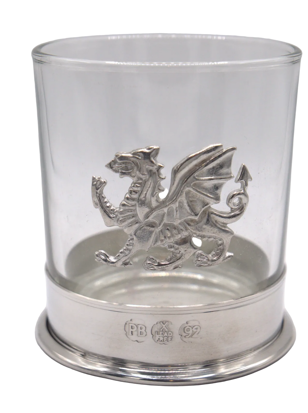 Welsh Dragon Whisky Glass