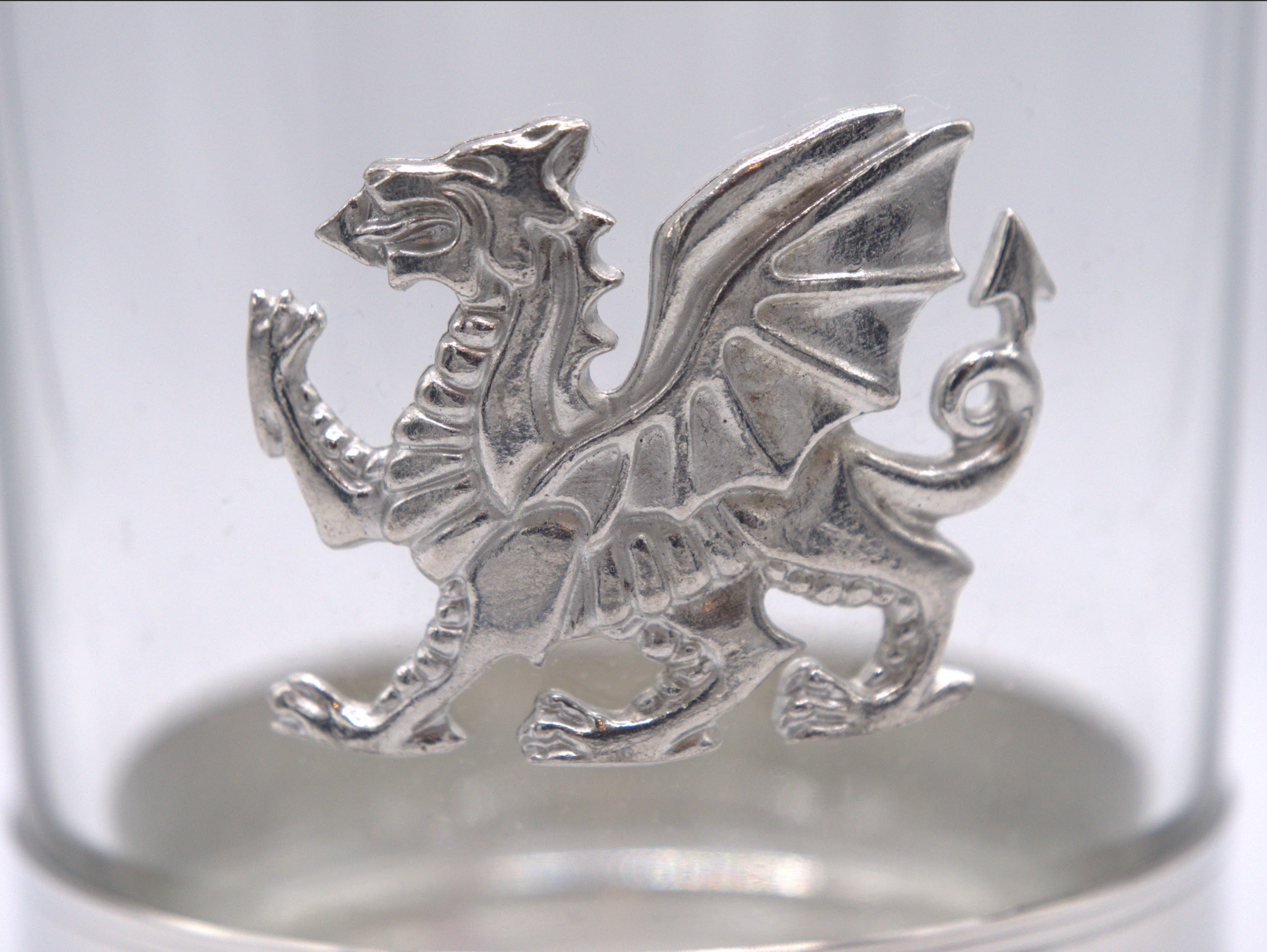 Welsh Dragon Whisky Glass