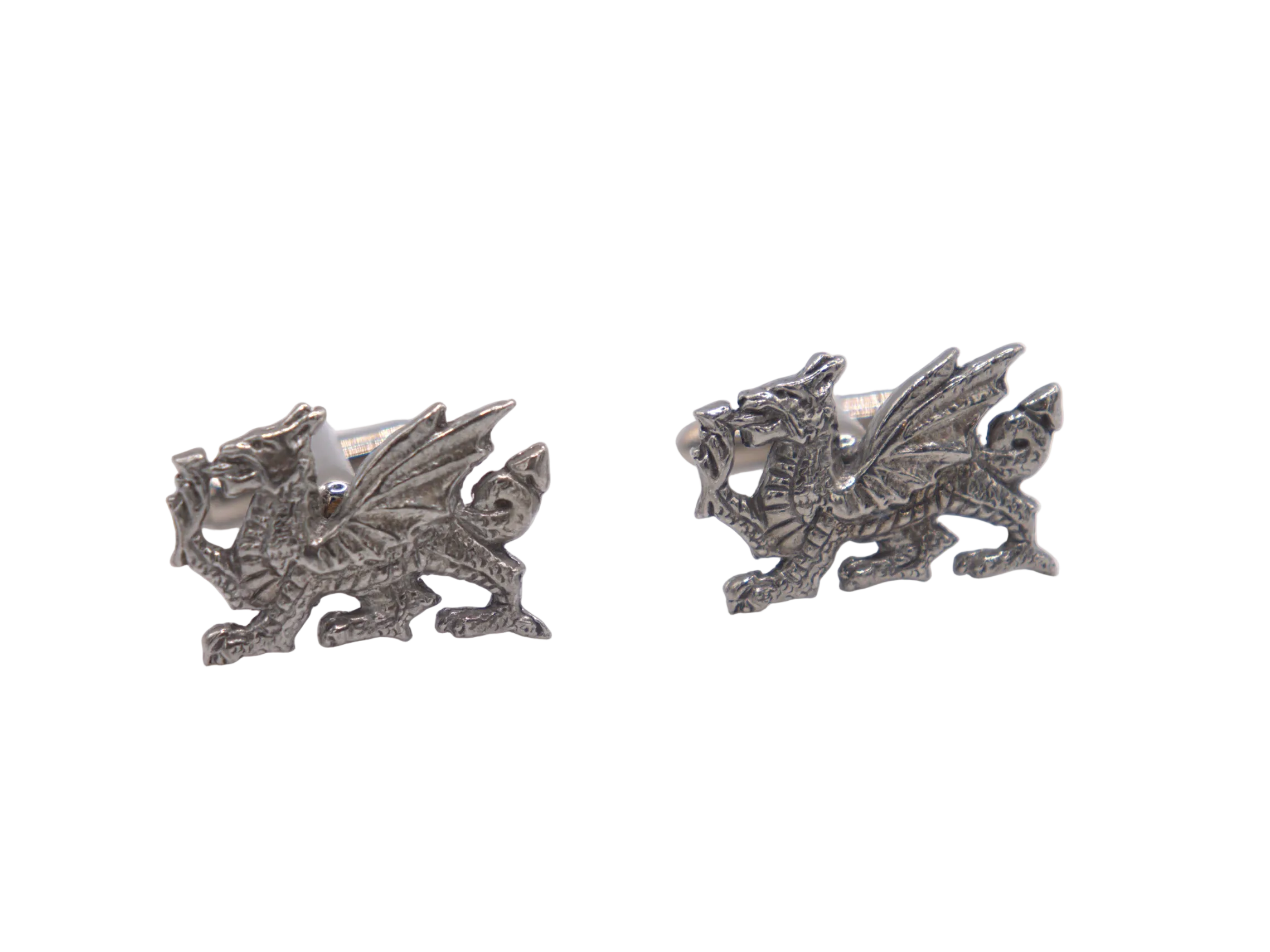 A.E Williams Pewter Dragon Cufflinks