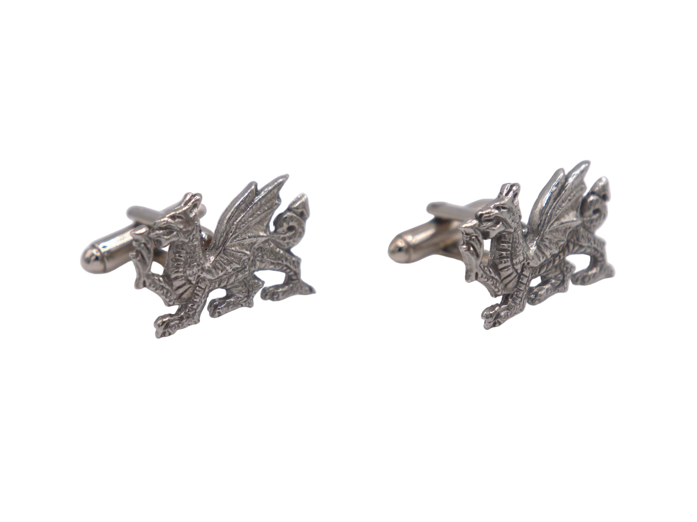 A.E Williams Pewter Dragon Cufflinks