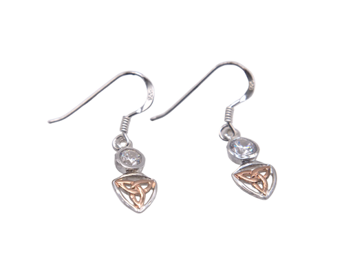 Celtic Trinity Knot Earrings