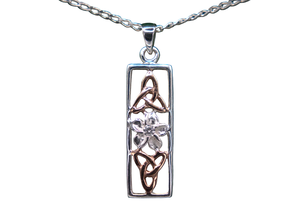 Celtic Knot & Daffodil Necklace