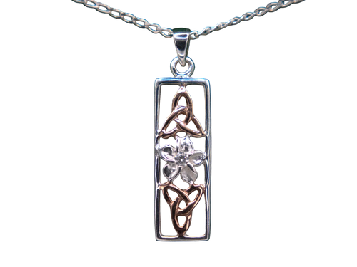 Celtic Knot & Daffodil Necklace