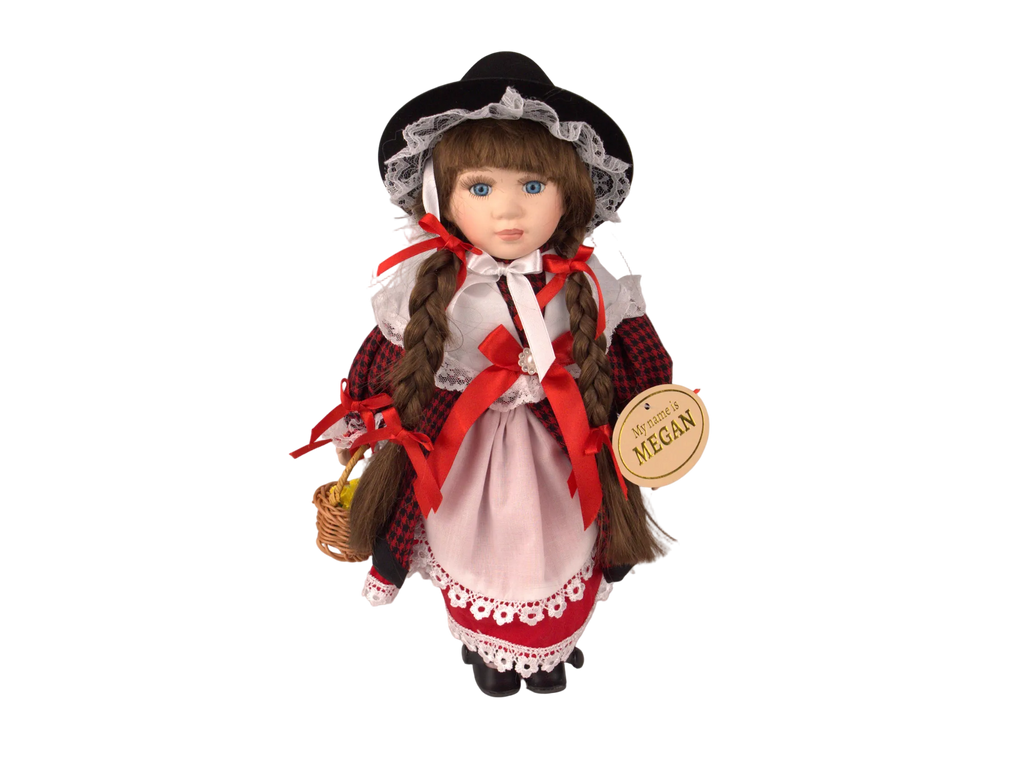 Megan Porcelain Welsh Doll