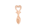Welsh Love Spoon with Single Heart