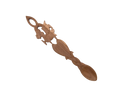 Welsh Dragon Twist Love Spoon