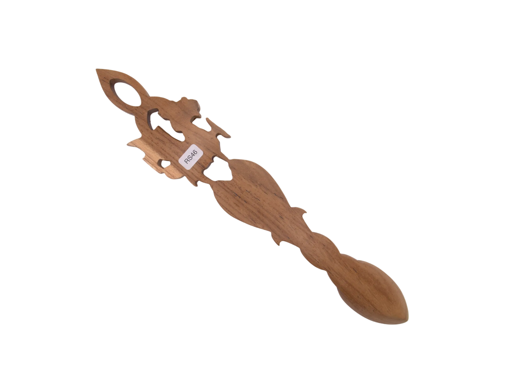 Welsh Dragon Twist Love Spoon