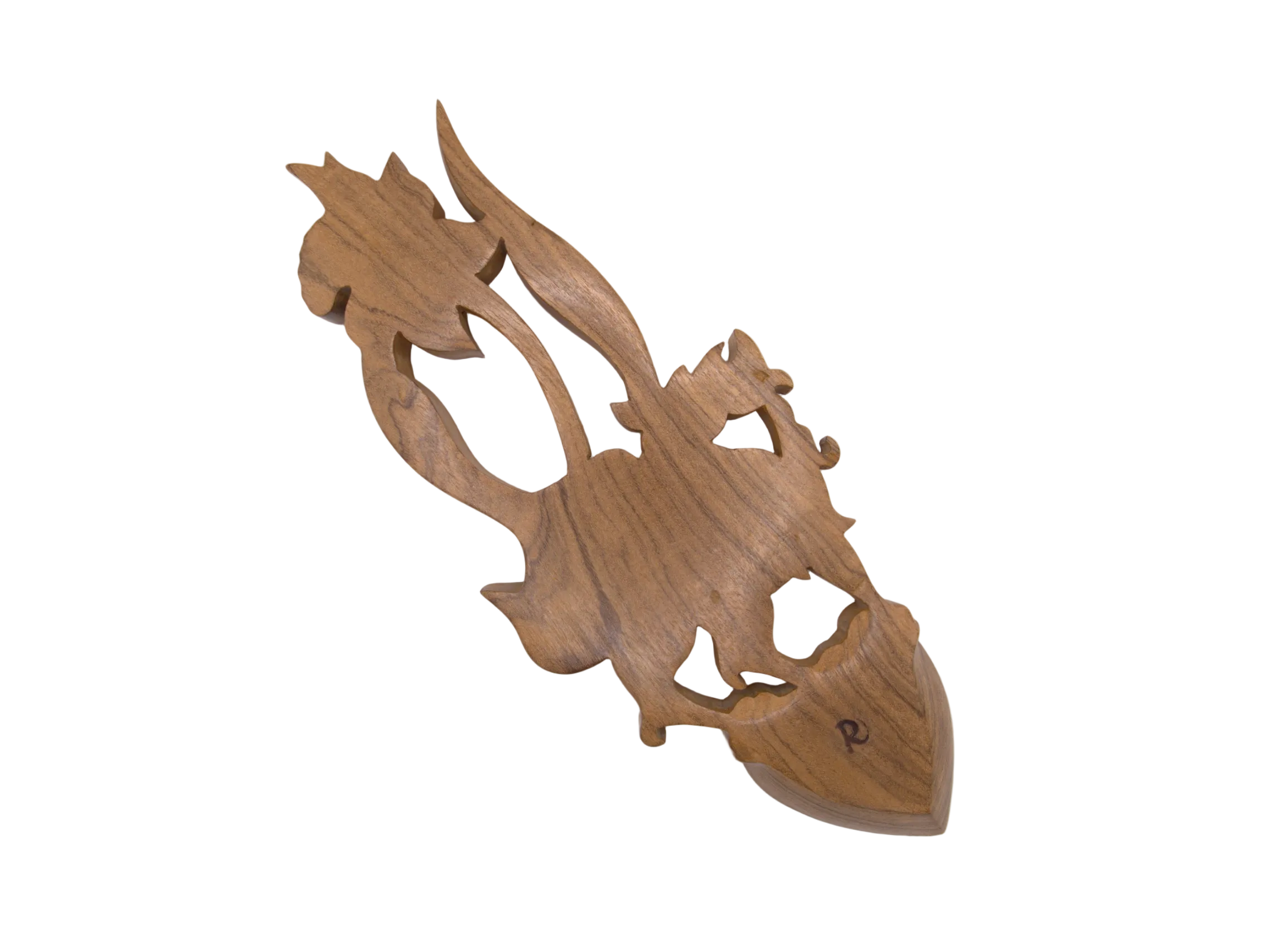 Welsh Dragon and Daffodil Love Spoon