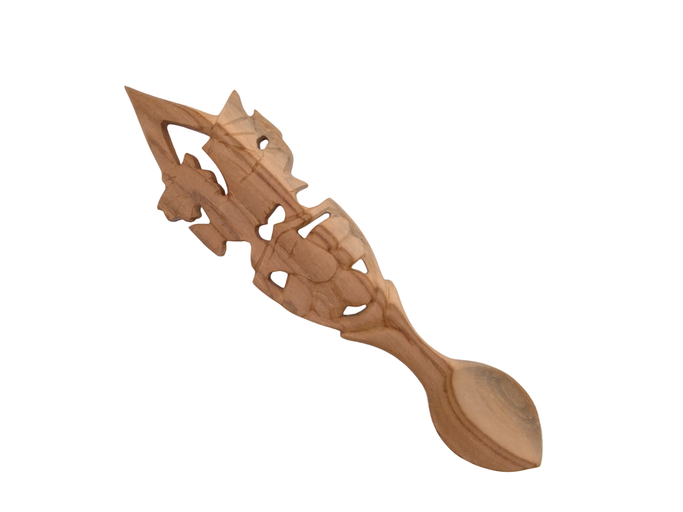 Welsh Dragon and Daffodil Love Spoon