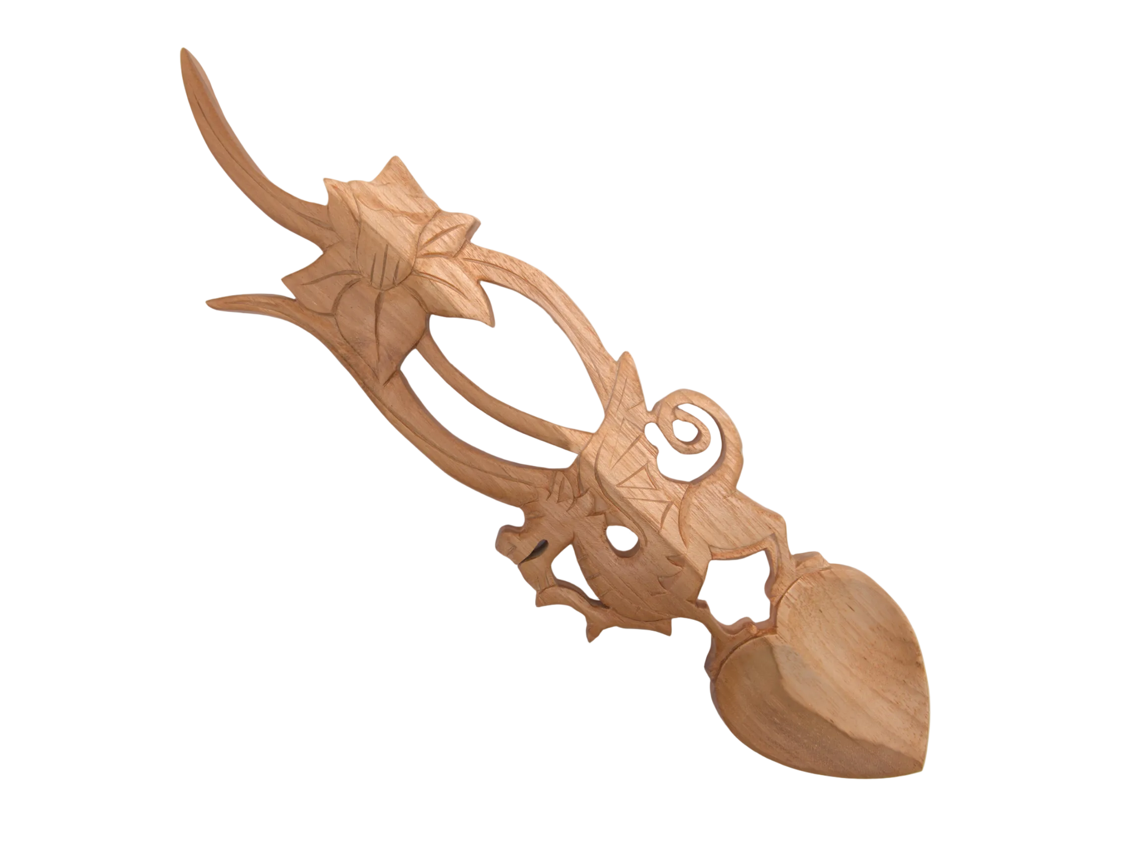Welsh Dragon & Daffodil Love Spoon