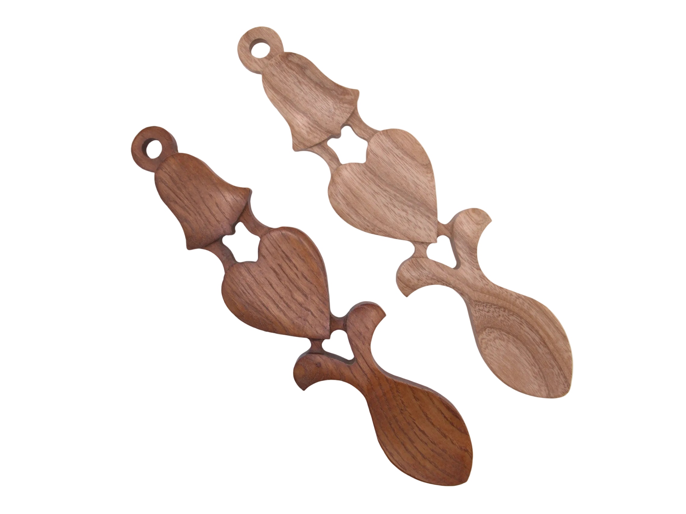Heart & Bell Welsh Love Spoon