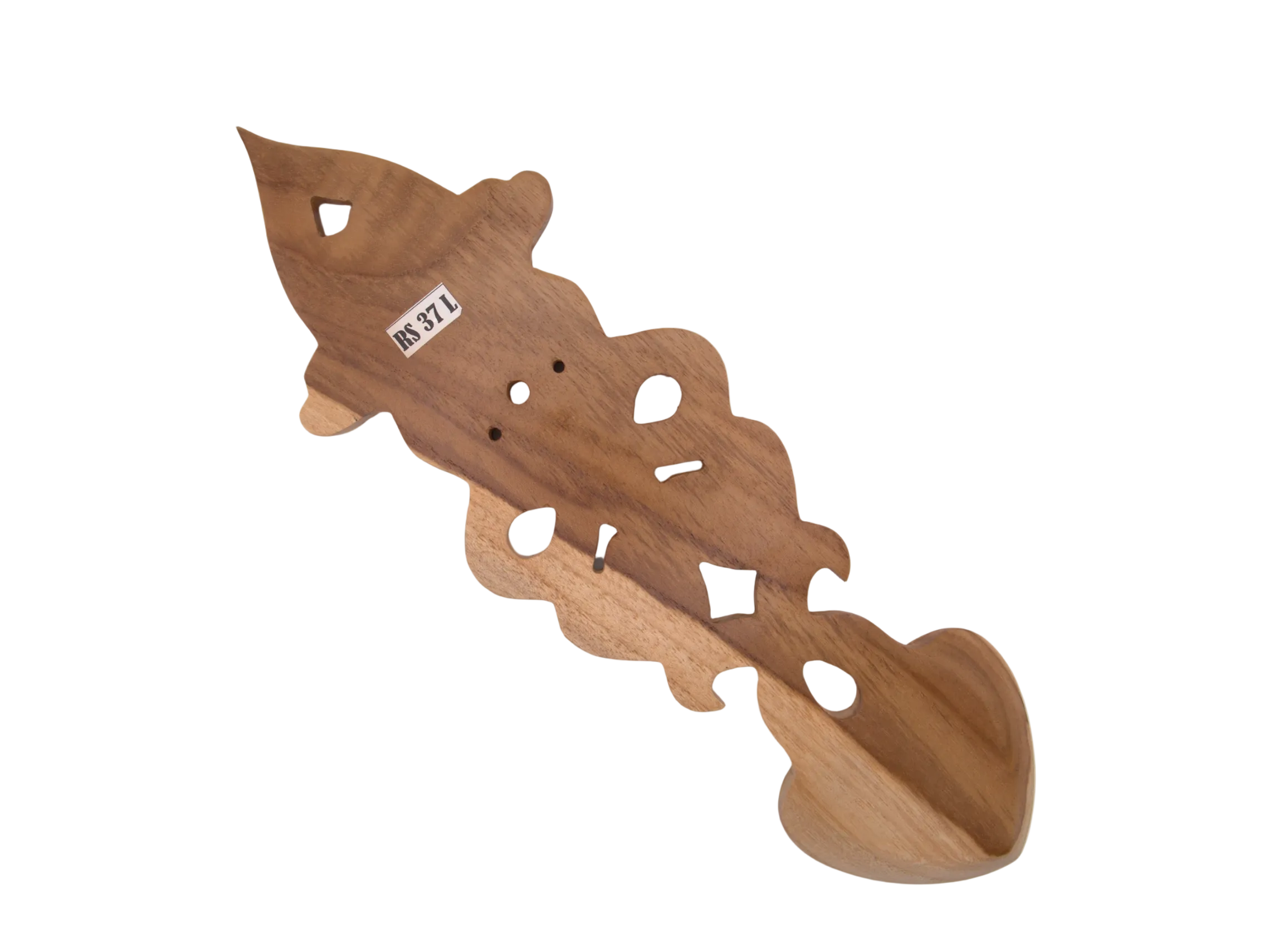 Welsh Rugby Love Spoon with Infinity Knot and Hearts