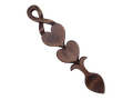 Two Hearts Welsh Love Spoon