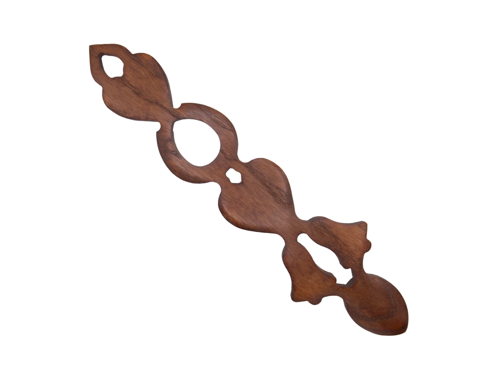 Two Hearts, Bells & Horseshoe Welsh Love Spoon