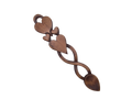 Four Hearts Welsh Love Spoon