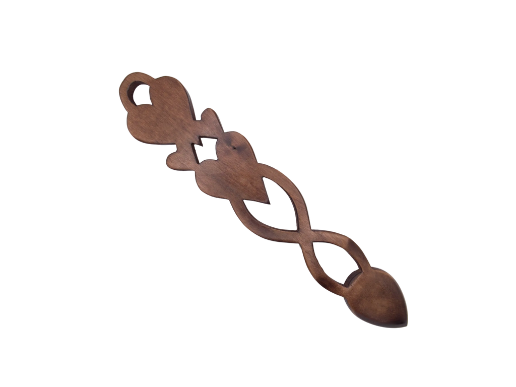 Four Hearts Welsh Love Spoon