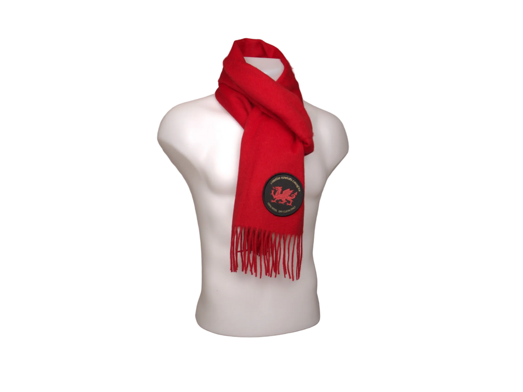 Our Exclusive Red Welsh Wool Scarf