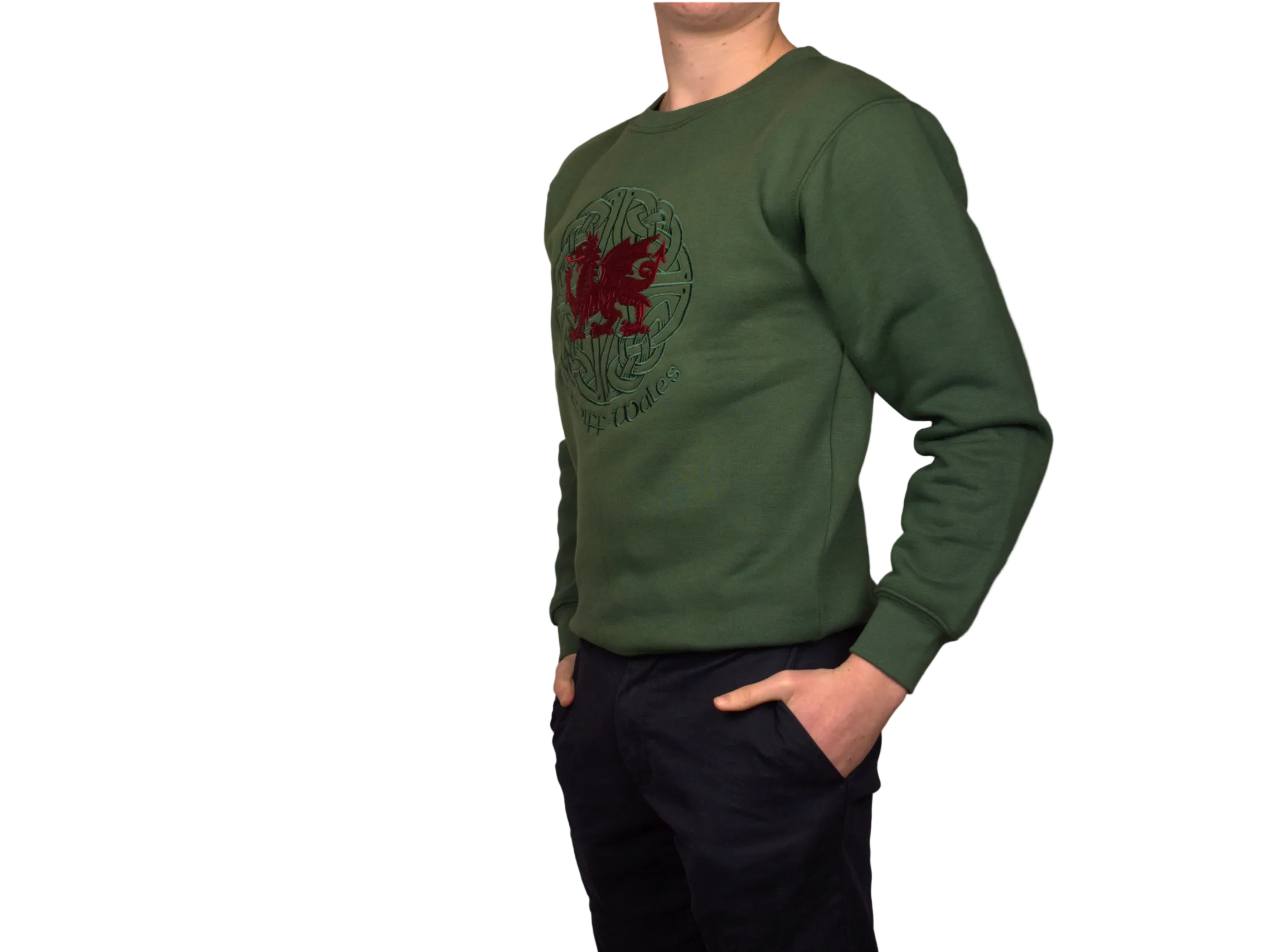 Unique Welsh Dragon Celtic Sweatshirt
