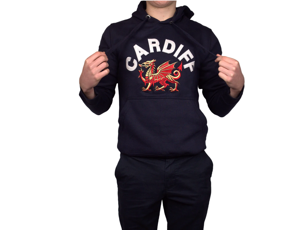Cardiff Dragon Hoodie