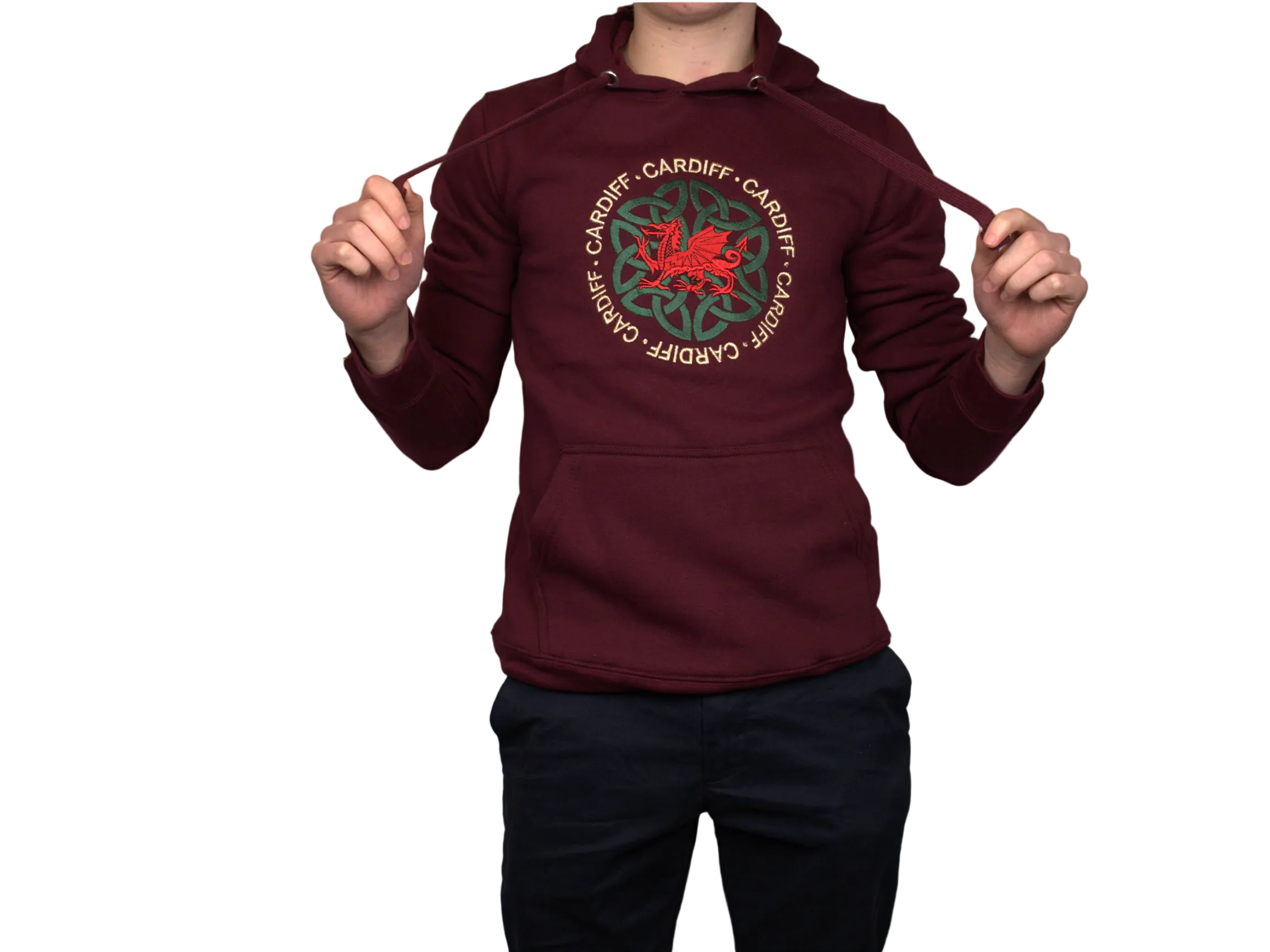 Cardiff Celtic Dragon Hoodie