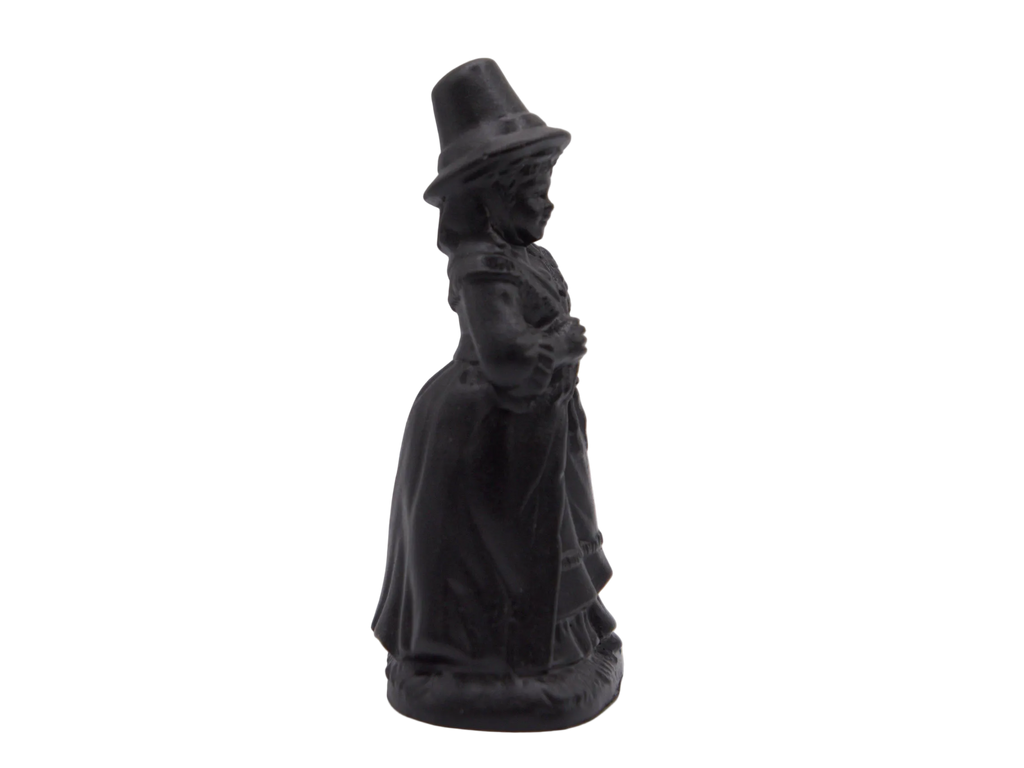 Coal Welsh Lady Ornament