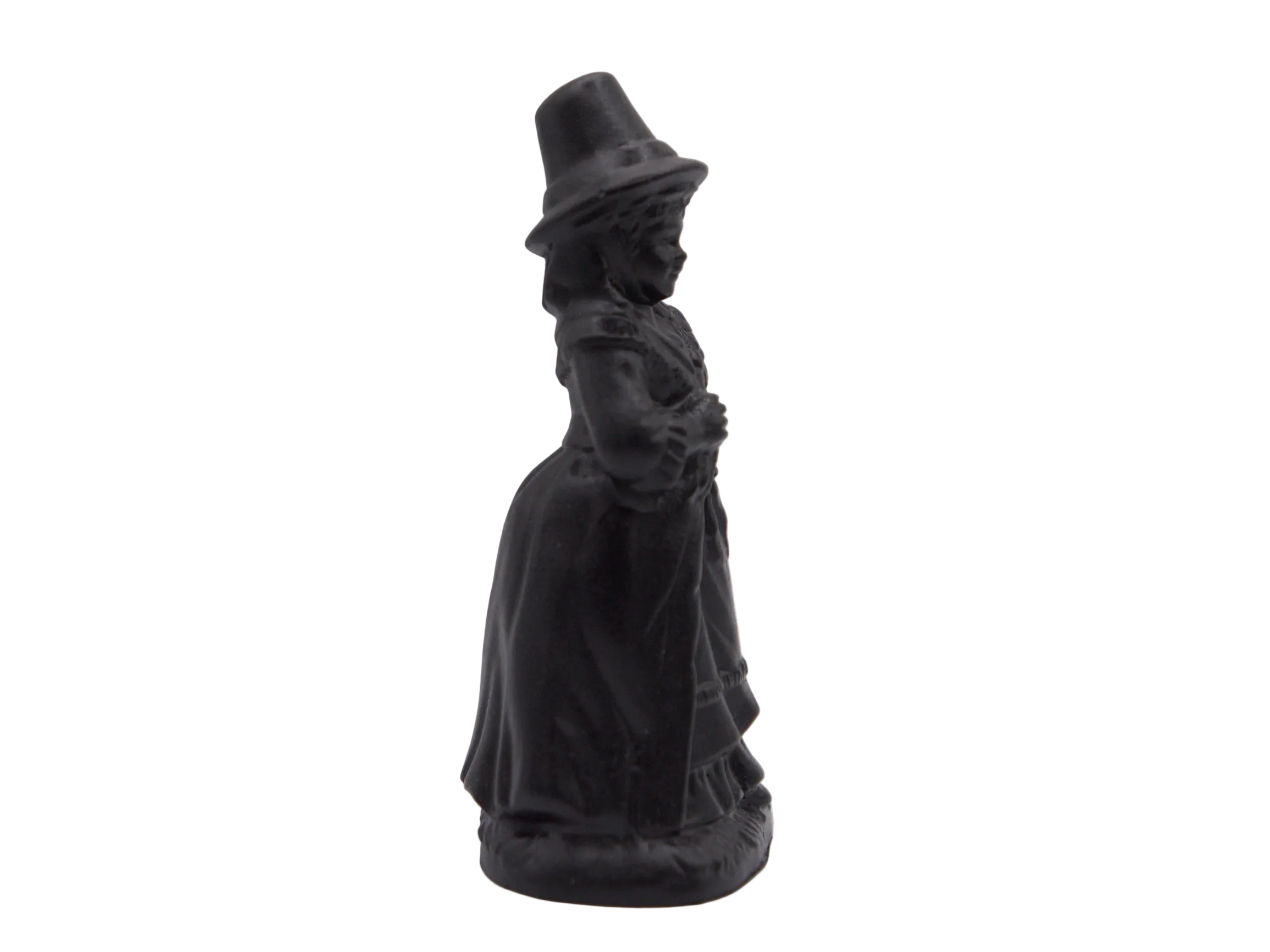 Coal Welsh Lady Ornament
