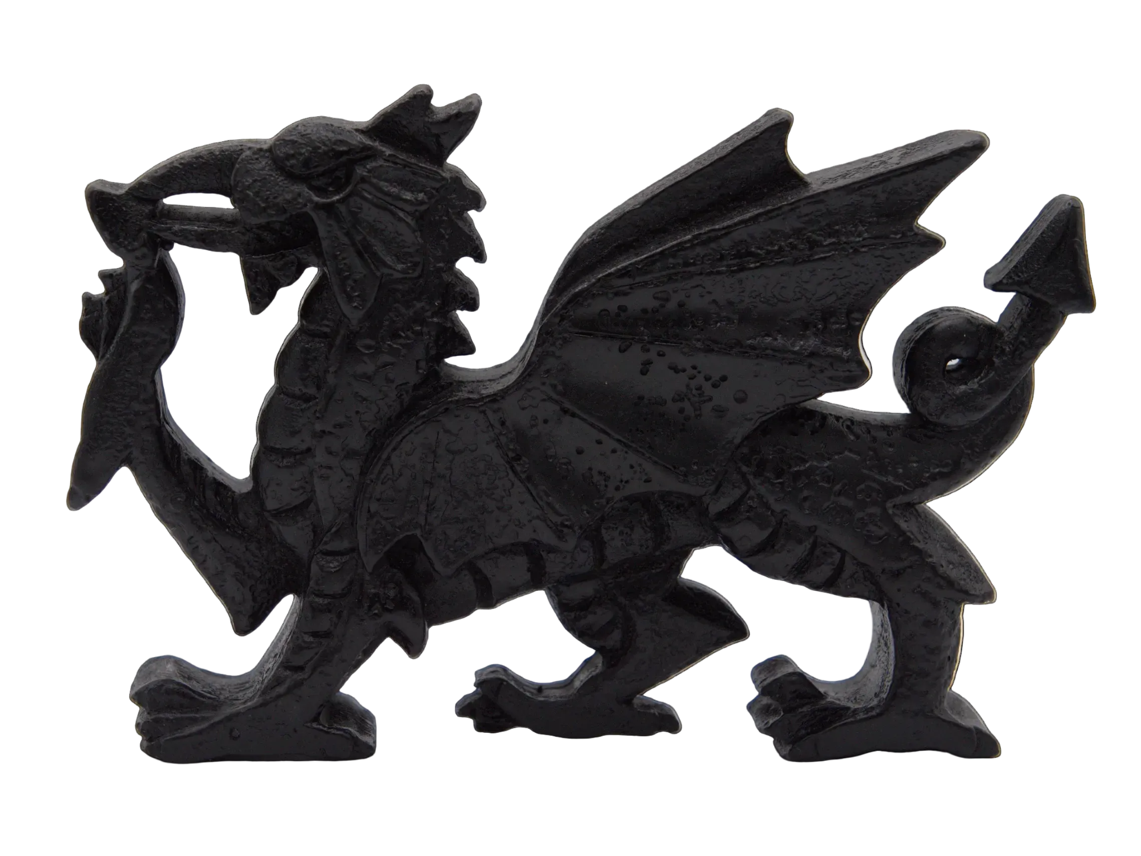 Large Coal Dragon Ornament