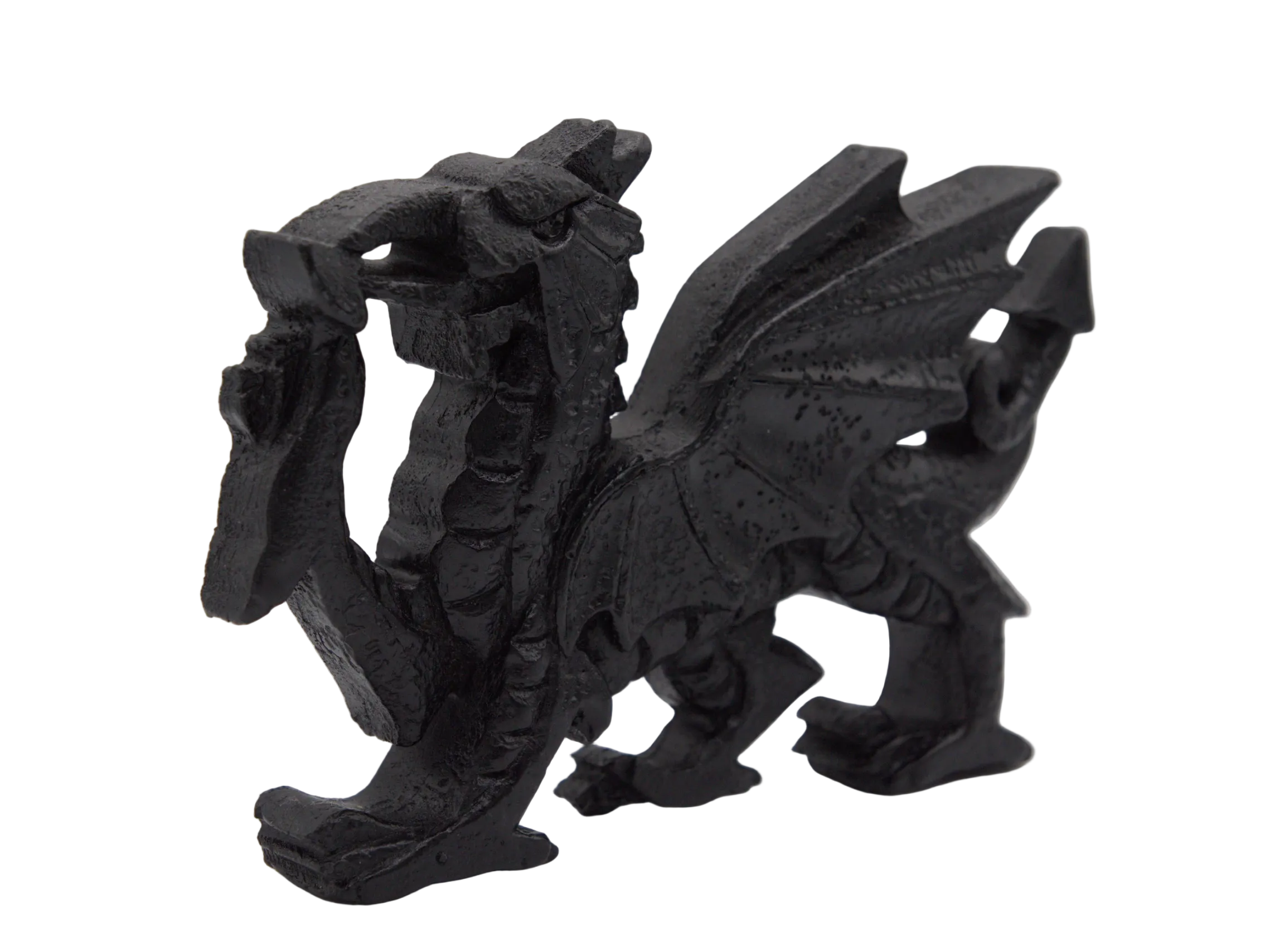 Large Coal Dragon Ornament
