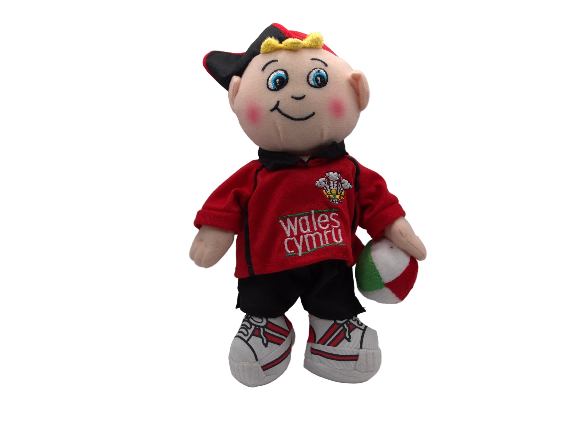 Welsh Rugby Boy Plush Toy