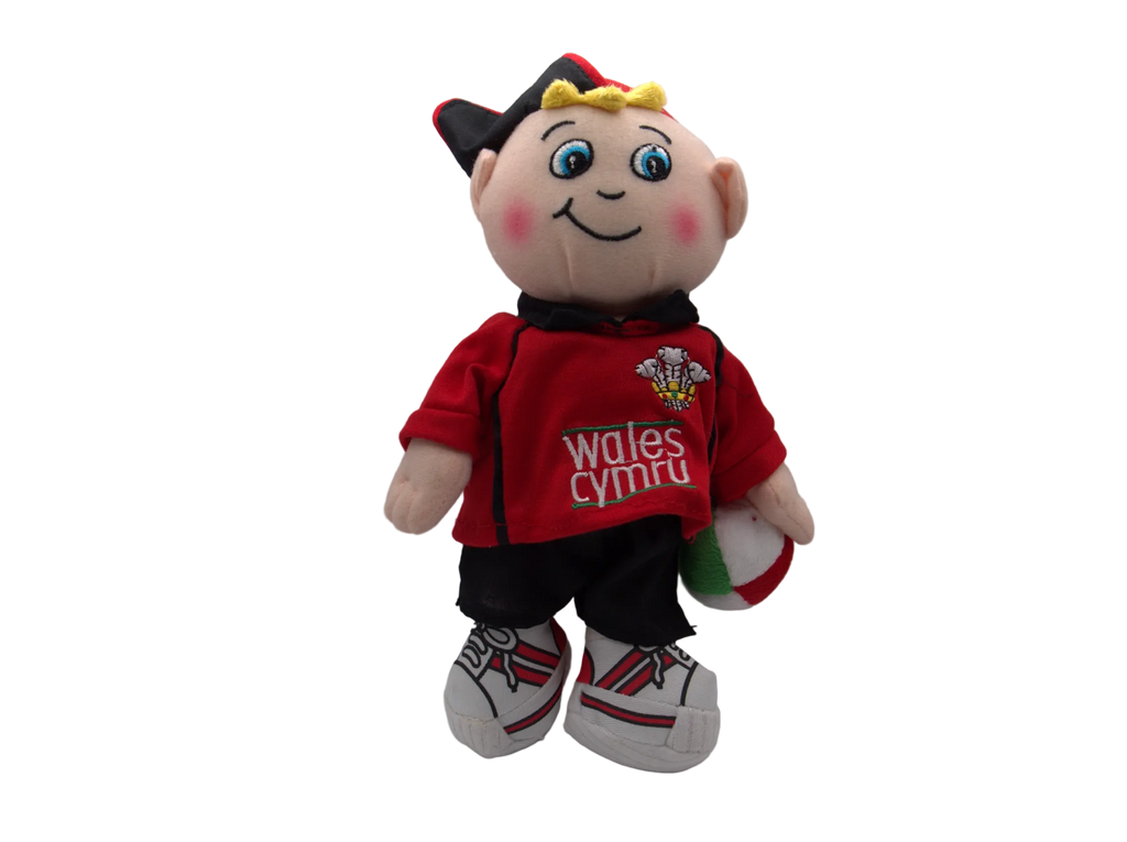 Welsh Rugby Boy Plush Toy