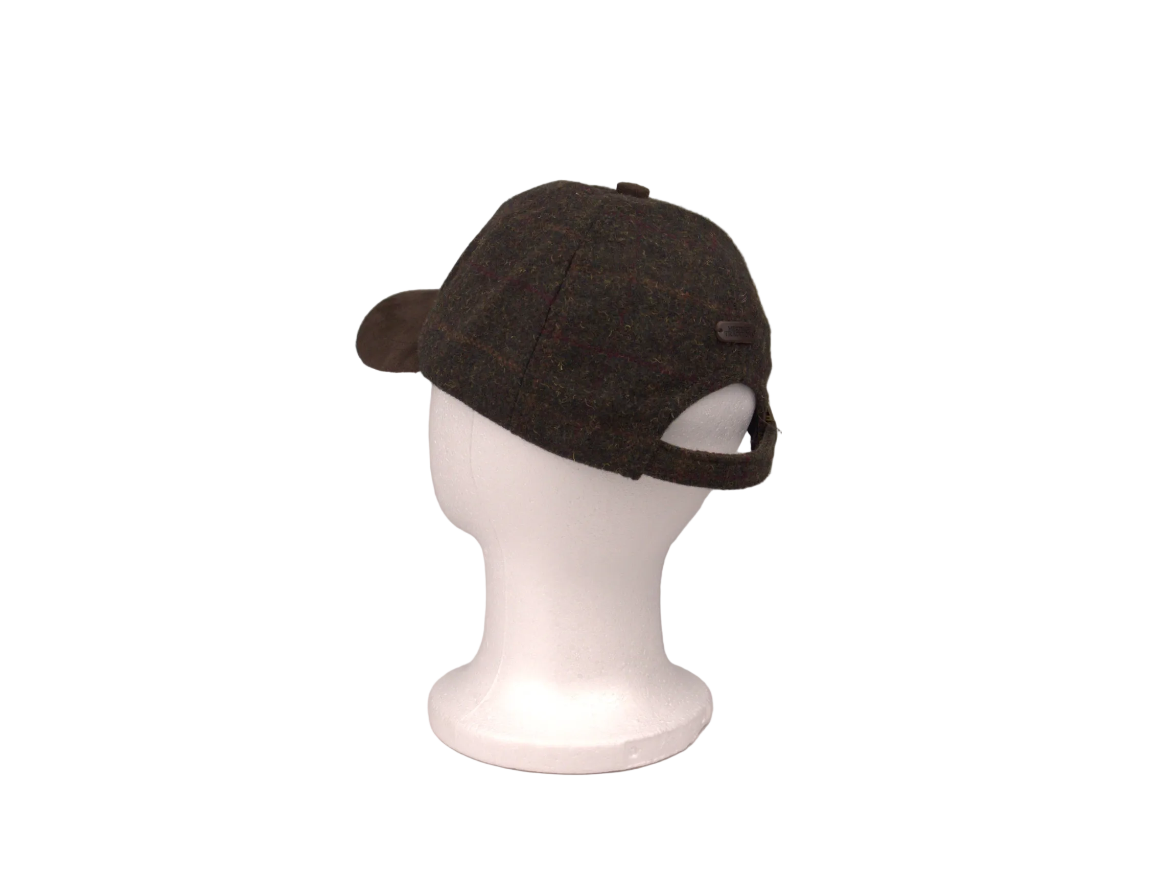 Brown Tweed Cap