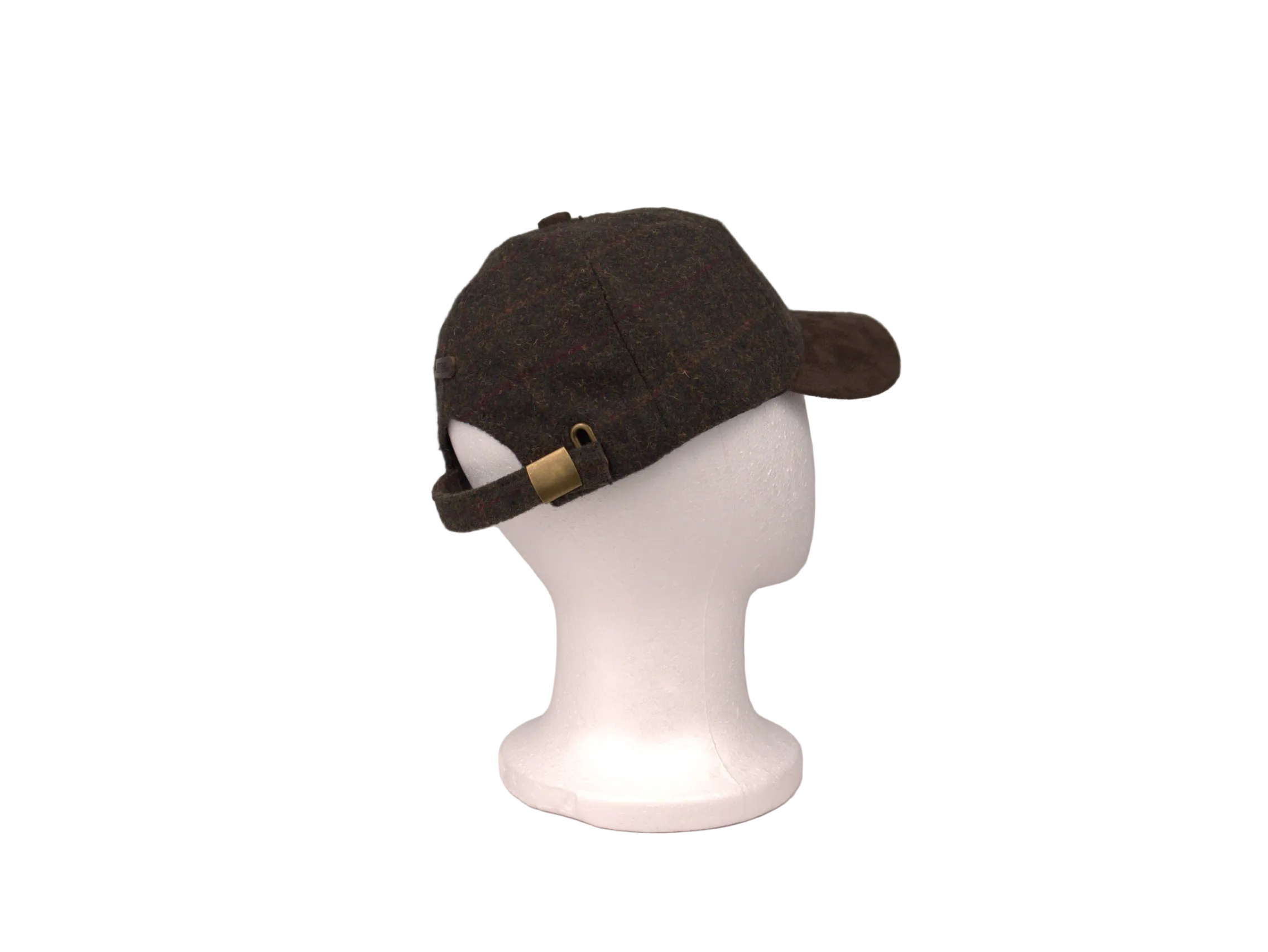 Brown Tweed Cap