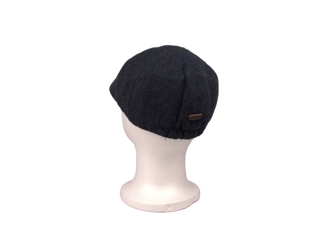 Navy Flat Cap