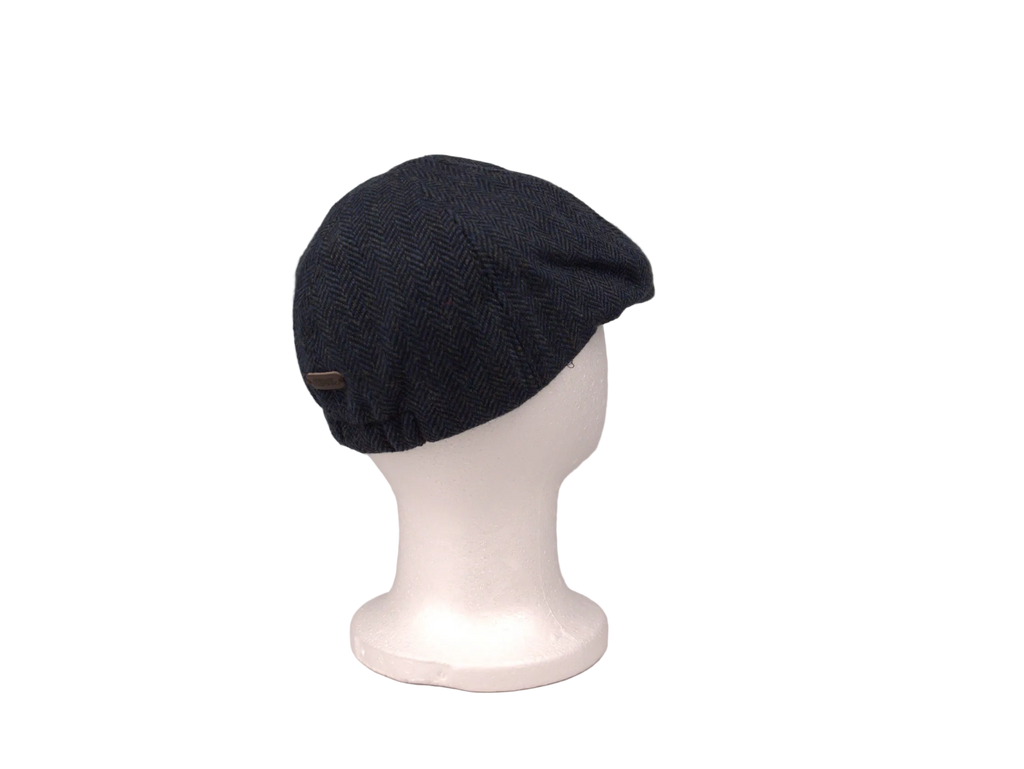 Navy Flat Cap