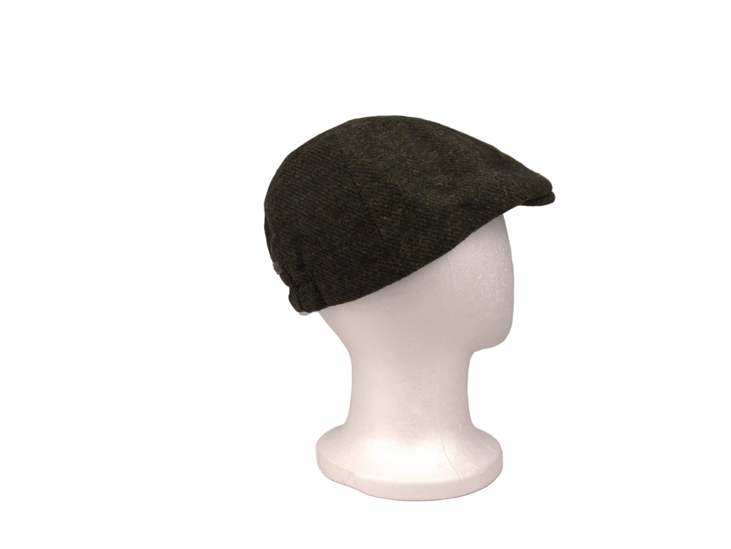 Dark Green Flat Cap