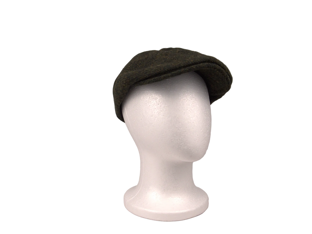 Dark Green Flat Cap