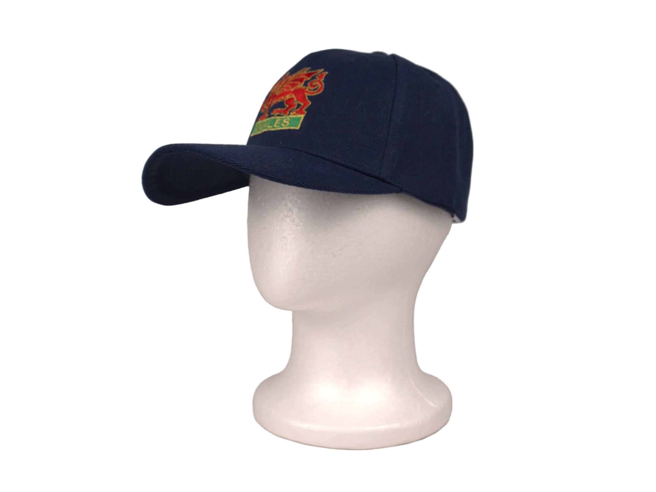 Navy Wales Dragon Baseball Cap