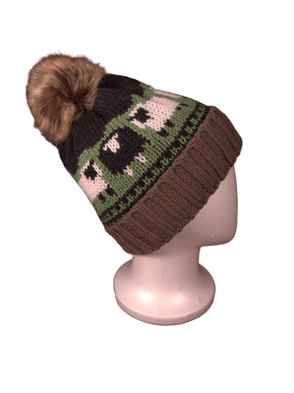 Welsh Sheep Knit Pom Hat