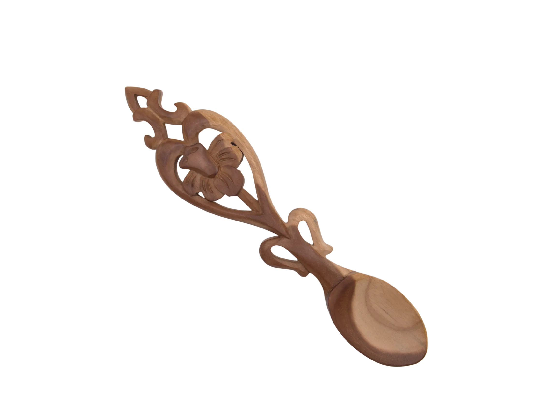 Daffodil & Love Knot Welsh Lovespoon