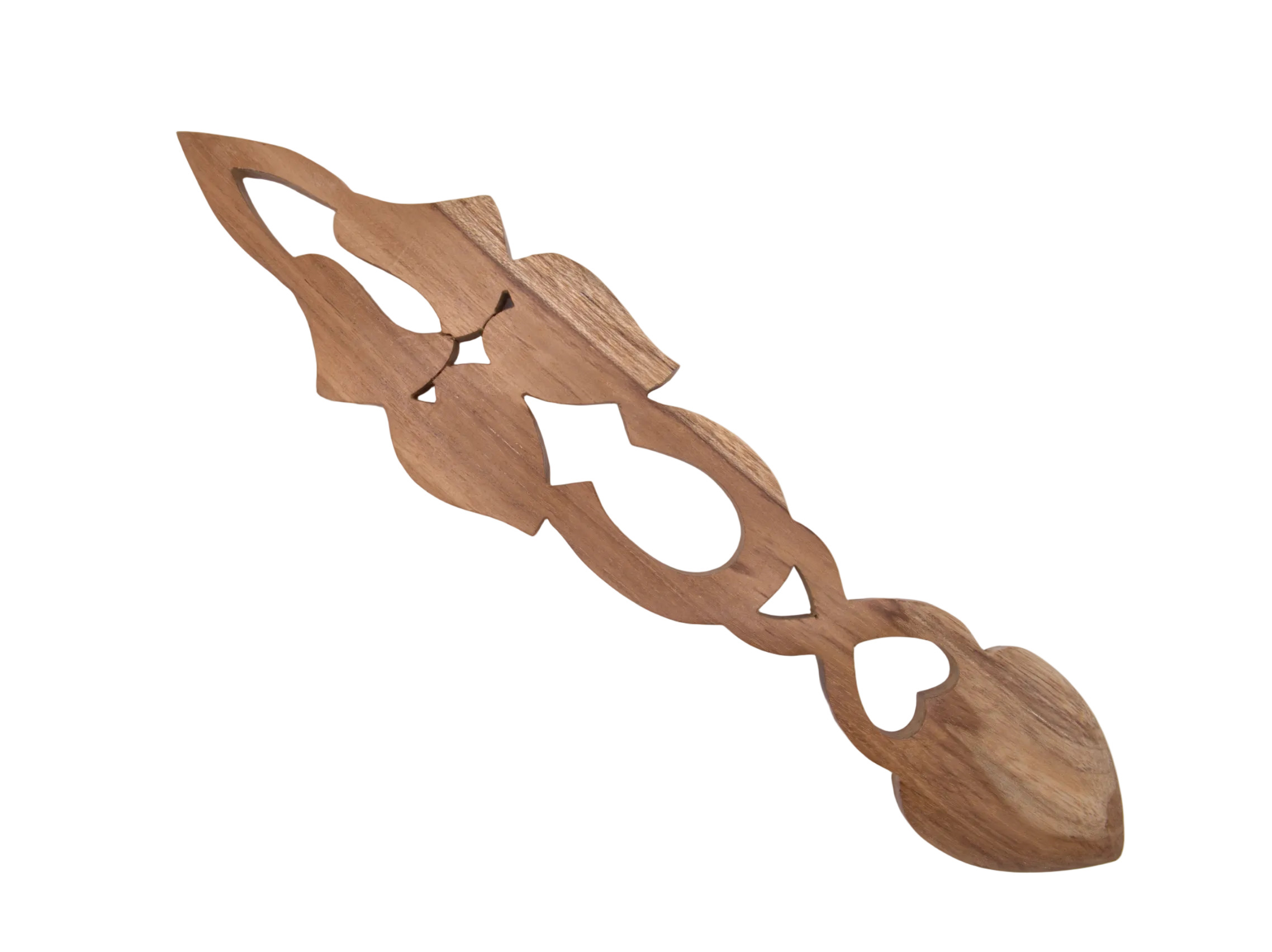 Bell, Horseshoe & Heart Welsh Lovespoon