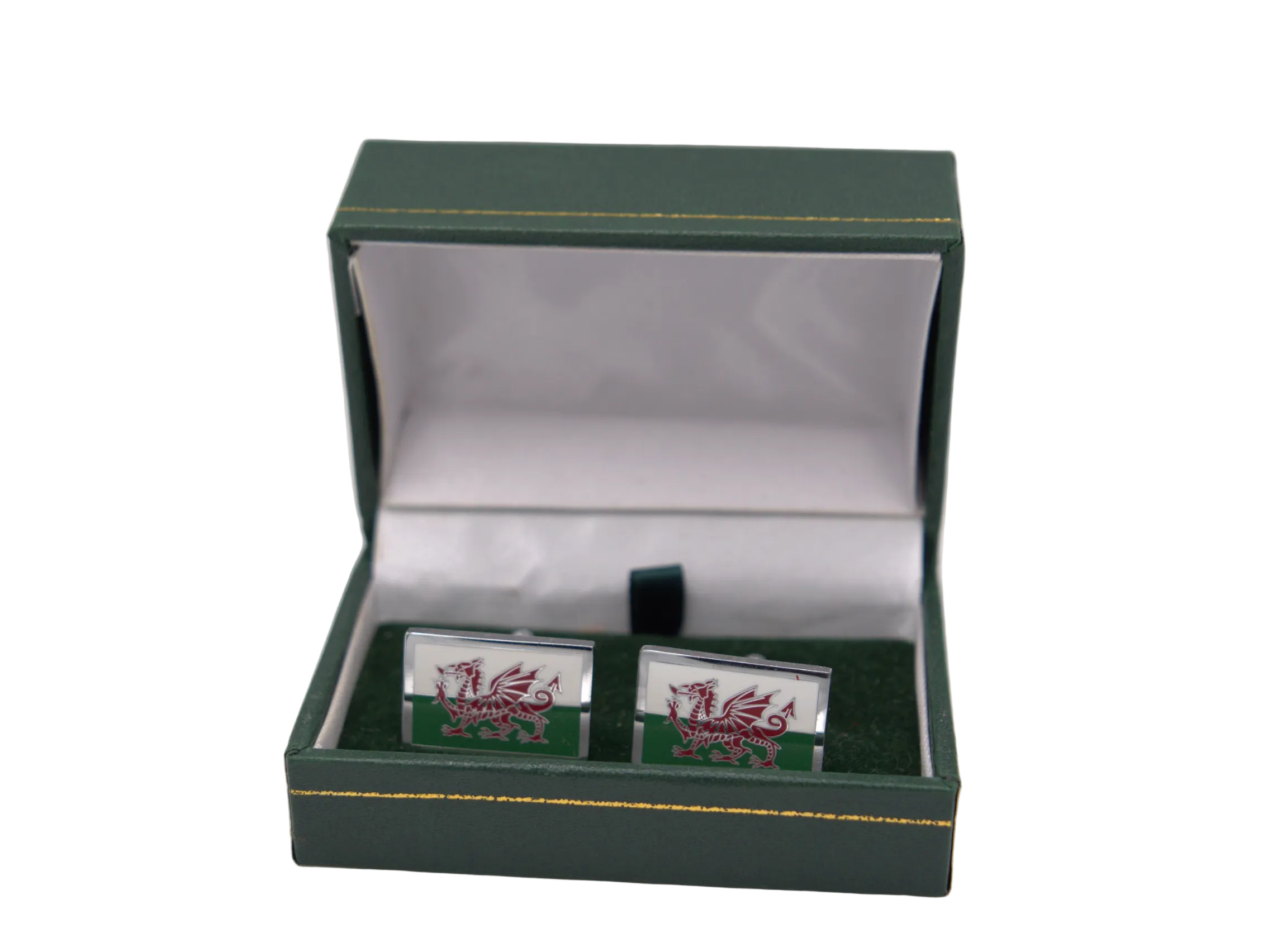 Welsh Dragon Flag Cufflinks