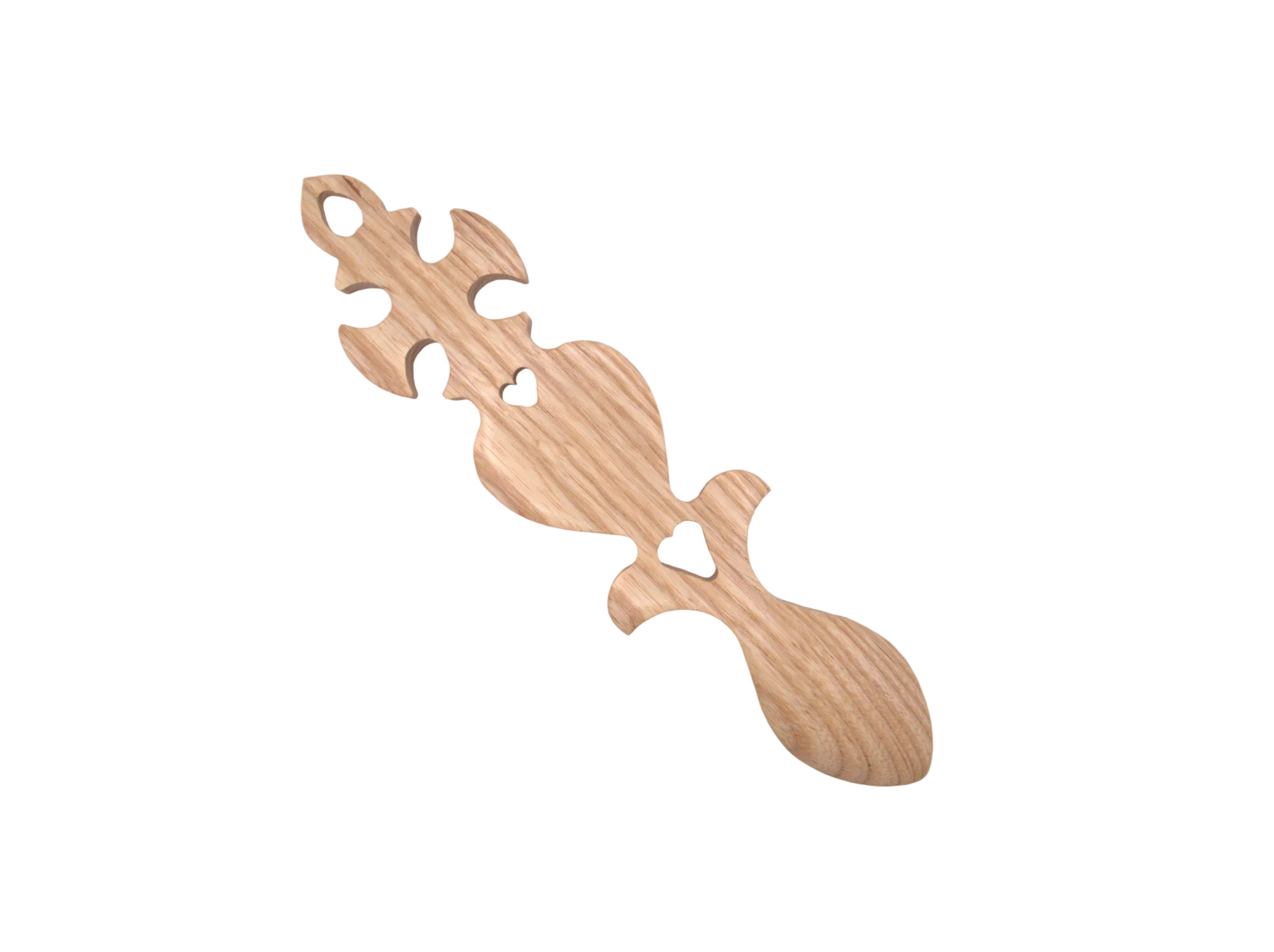 Celtic Cross & Heart Welsh Lovespoon