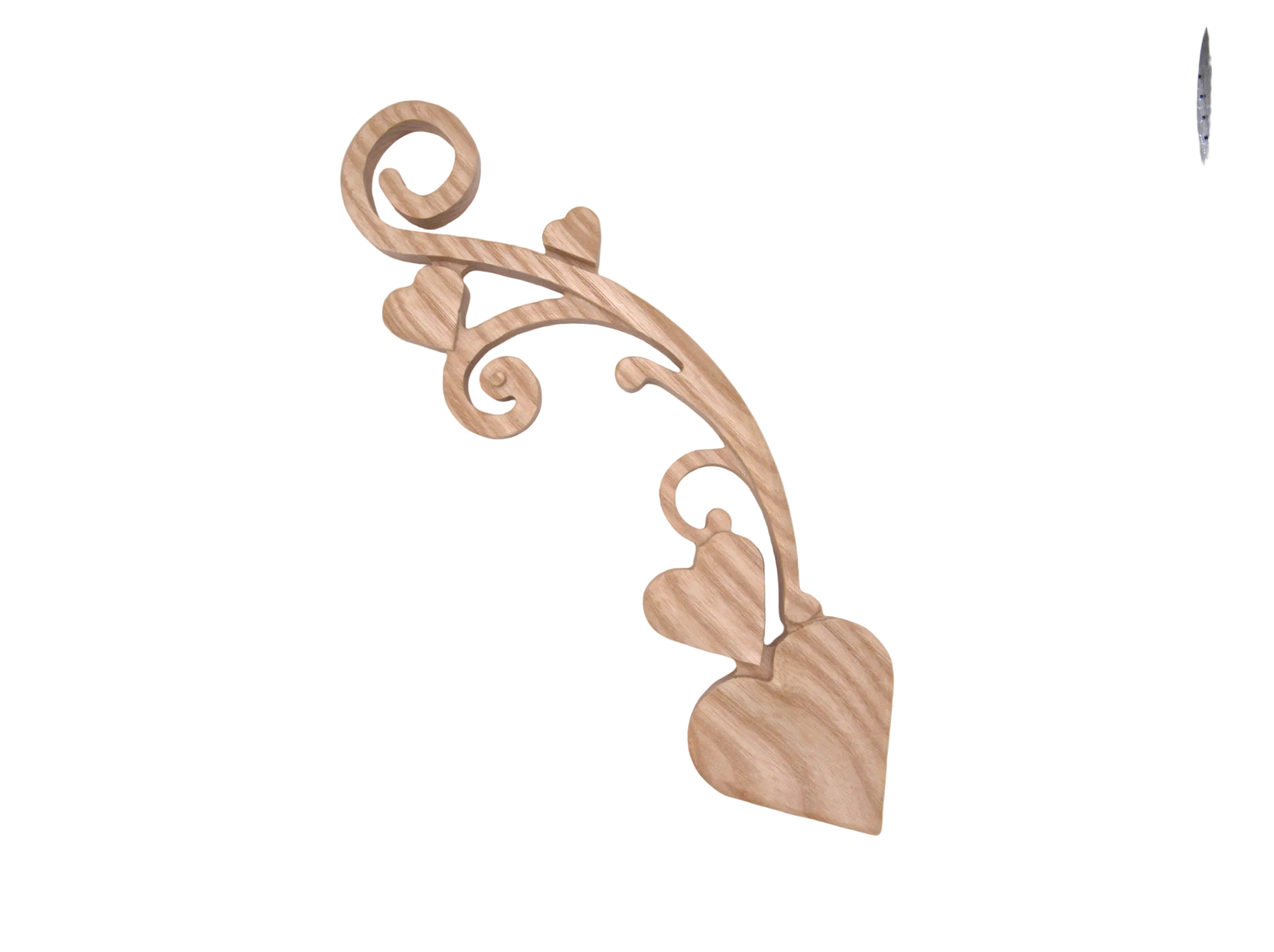 Heart & Vine Welsh Lovespoon