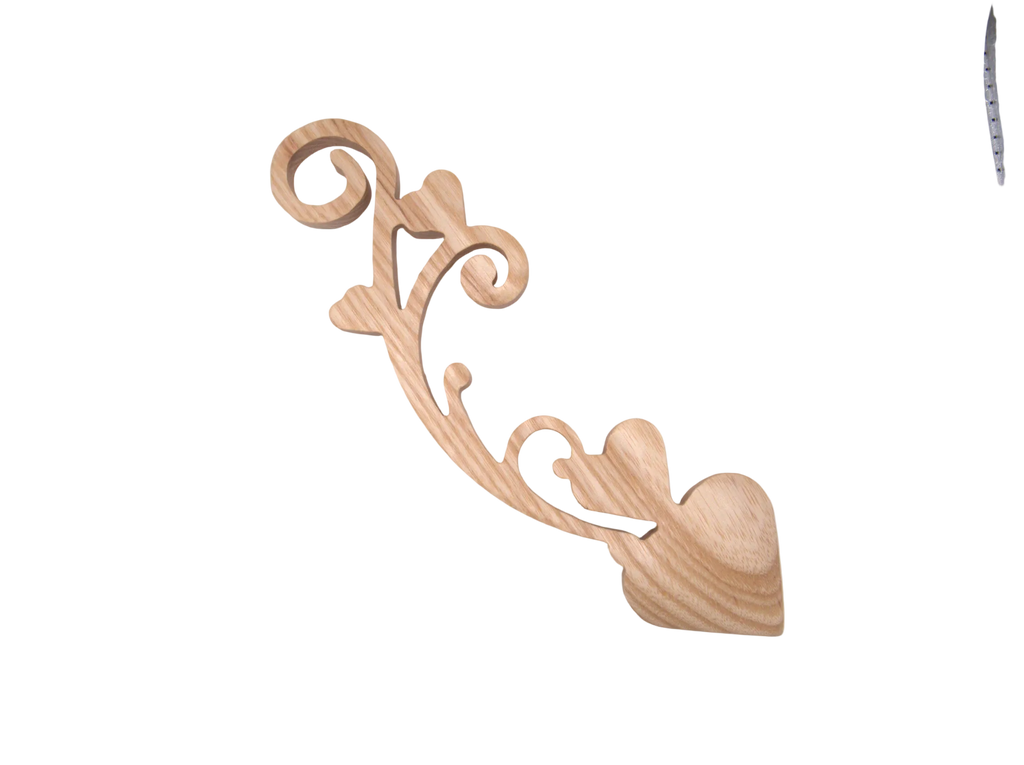 Heart & Vine Welsh Lovespoon