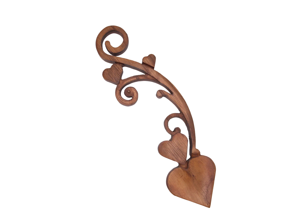 Heart & Vine Welsh Lovespoon